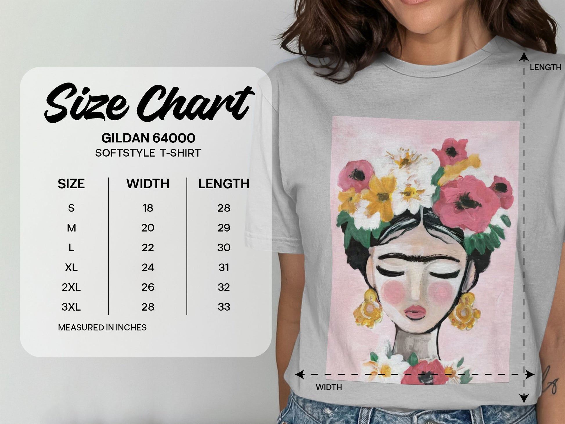 Stylish Floral Design Women's T-shirt product