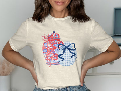 Stylish Jars Print T-Shirt for Casual Look product