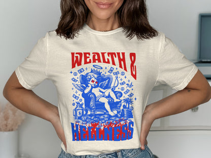 Wealth and Wellness Graphic T-Shirt product type