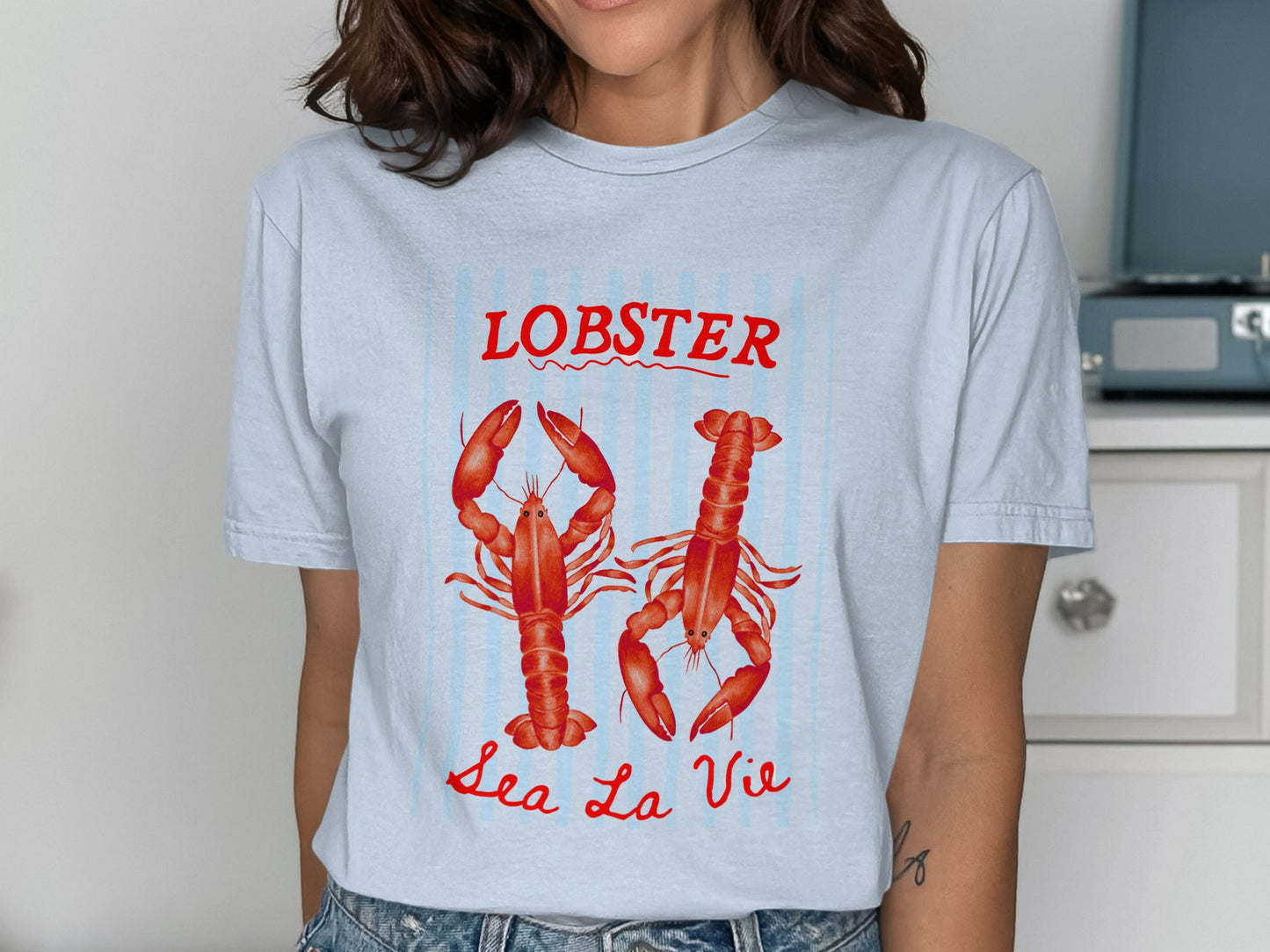 Lobster Sea La Vie Graphic Tee Shirt product type