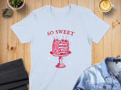 So Sweet Cake Graphic Unisex Short Sleeve T Shirt Product
