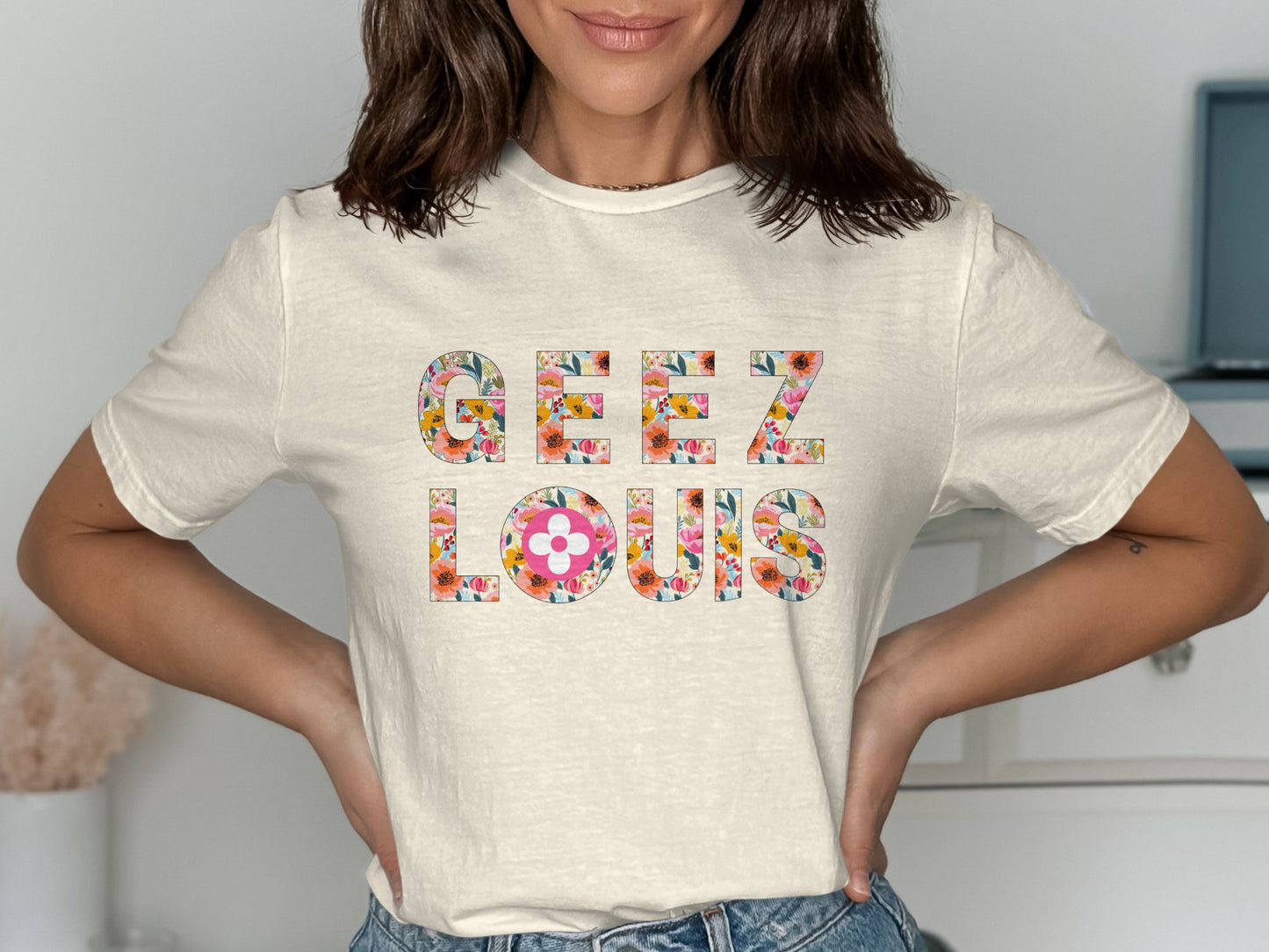 Geez Louis Graphic Tee Casual Fashionable T-shirt product