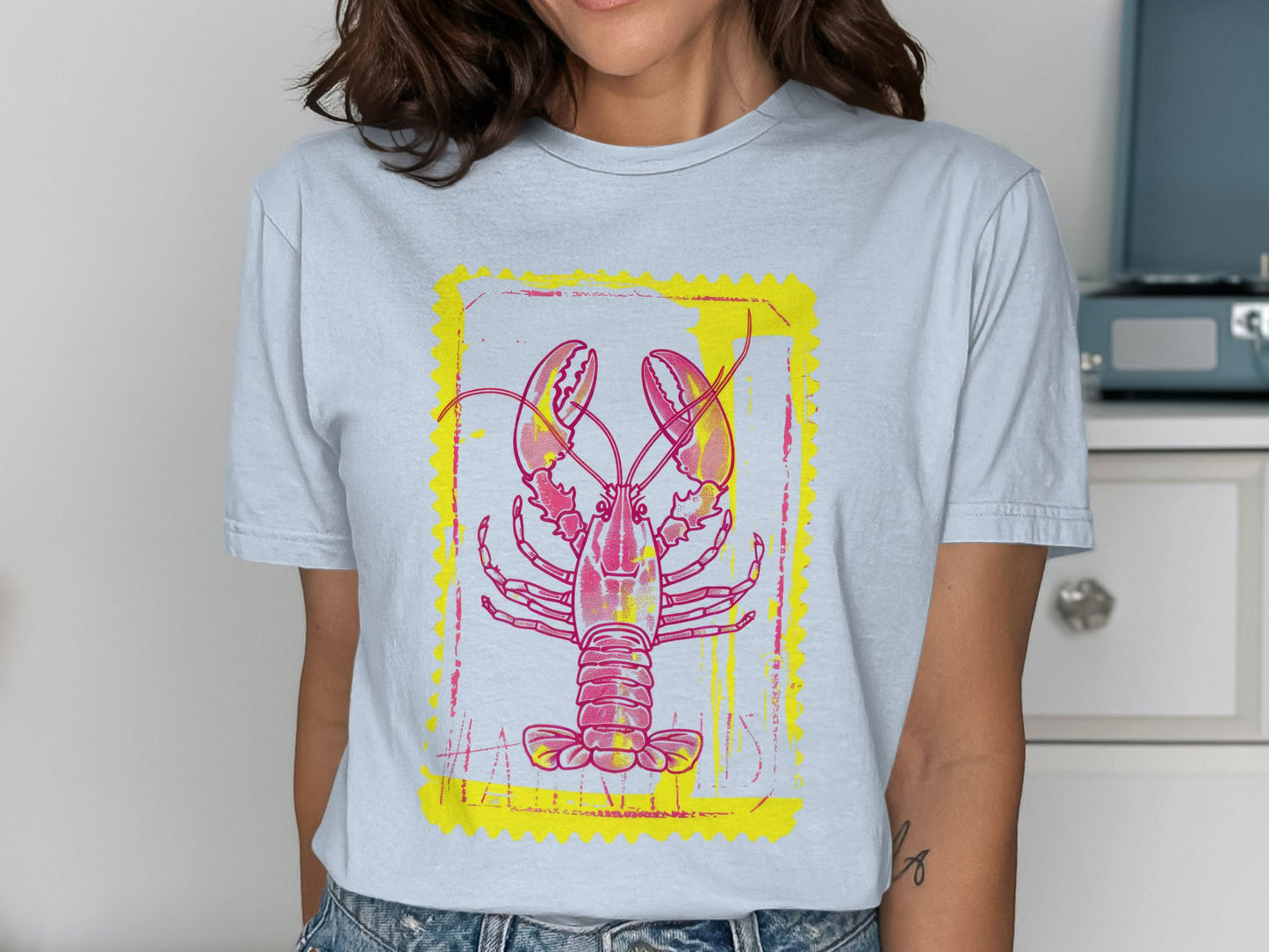 Lobster Neon Graphic Tee Shirt product type