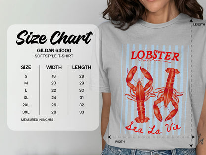 Unique Lobster Sea La Vie Softstyle T-shirt product