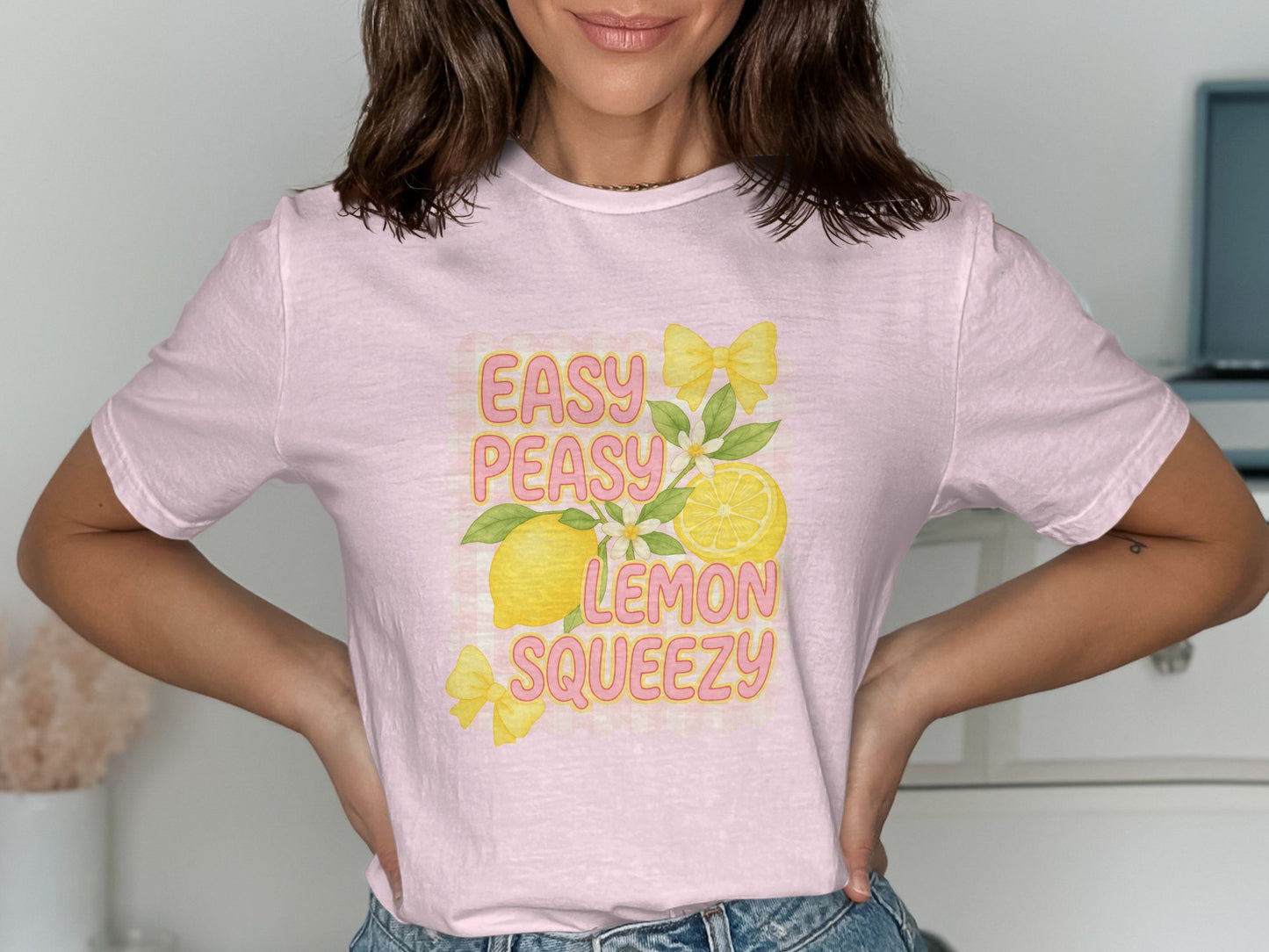 Easy Peasy Lemon Squeezy Graphic Shirt product