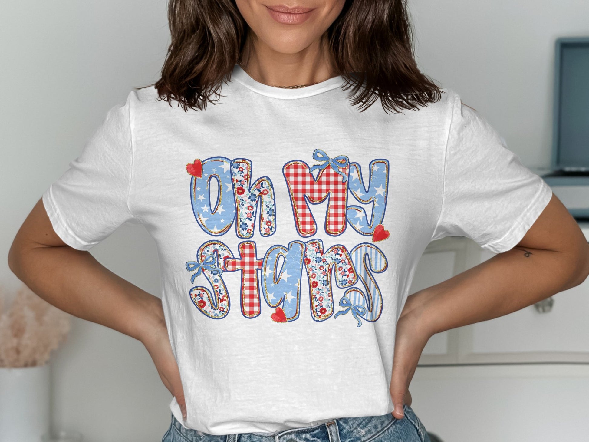 Oh My Stars Graphic T-Shirt Casual Outfit product type