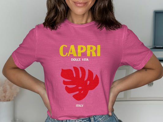 CAPRI Dolce Vita Italy Graphic T-Shirt product type
