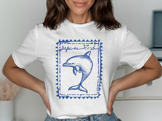Artistic Dolphin Graphic Design T Shirt product type